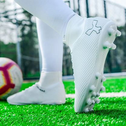 Men's Quality Soccer Shoes Durable Boys Football Boots Lightweight Children Football Shoes Futsal Training Sneakers Soccer Cleats
