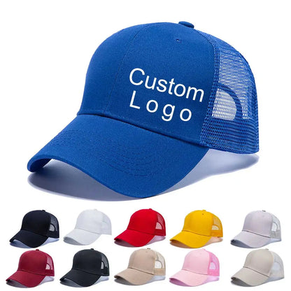 Wholesale Hat Baseball Caps Men's  Casual Caps Women's Mesh Hats Unisex Hats Custom Logo Hat Embroidered Hats