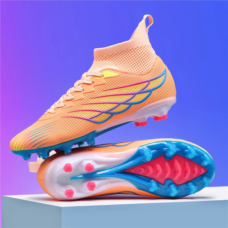 Professional Football Boots Men Outdoor Sports Sneakers Soccer Shoes Adult Society Football Cleat Ultralight Training Soccer