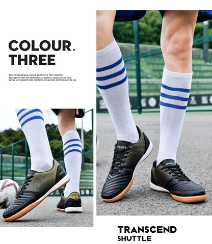 Indoor Soccer Cleats Men Professional Futsal Shoes Anti-Skid Men’s Football Boots Original Hard Court Chuteira Society Futebol