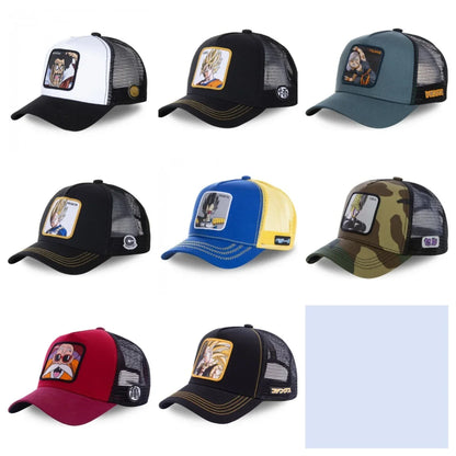 VŠECHNY styly: Kšiltovka Dragon Ball, kšiltovka typu snapback, kšiltovka s výčnělkem, pánská kšiltovka s výšivkou, kšiltovka ve stylu hip-hop, sluneční kšiltovka, nastavitelná kšiltovka typu trucker, síťovaná kšiltovka