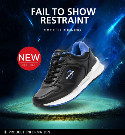 BONA 2023 New Designers Brand Classics Light Sneakers Women Fashion Running Shoes Casual Walking Footwear Ladies Comfort