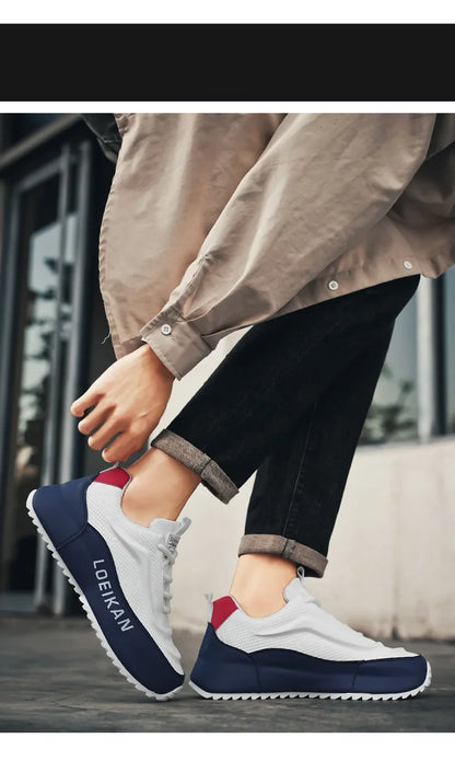 Men's Walking Running Shoes, Casual Lightweight Tennis Shoes, Sports Sneakers, Breathable New Fashion Sneakers Plus Size 47