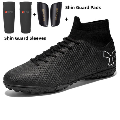 Men's Quality Soccer Shoes Durable Boys Football Boots Lightweight Children Football Shoes Futsal Training Sneakers Soccer Cleats