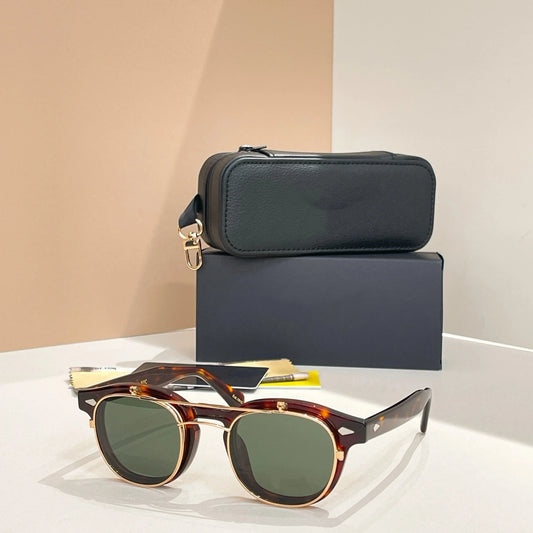 Authentic Johnny Depp LEMTOSH Premium Trendy Polarized Men Women Sun Glasses Vintage Acetate Frames Square Male Couple Eyewear