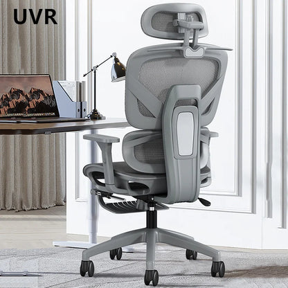 UVR Office Chair Sedentary Comfortable Reclining Stool Ergonomic Design Armchair Swivel Adjustable Computer Gaming Chair
