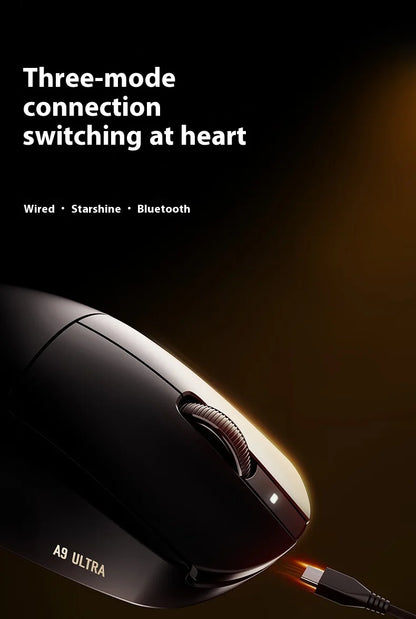 ATK A9 Ultra Wireless Gaming Mouse Tri Mode 8K 53g Lightweight A9/A9 SE/A9 Plus/A9 Pro Gaming Mouse E-sports PC Customized Gift