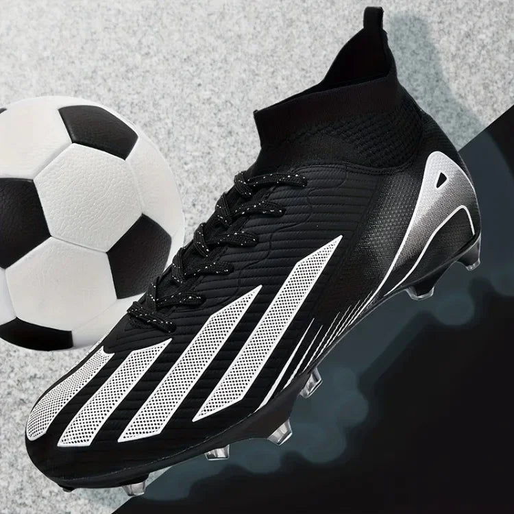New Men's Football Boots Adult Soccer Field Shoes Teenager Sports Cleats Outdoor Grass Training Boots High-Quality Sneakers