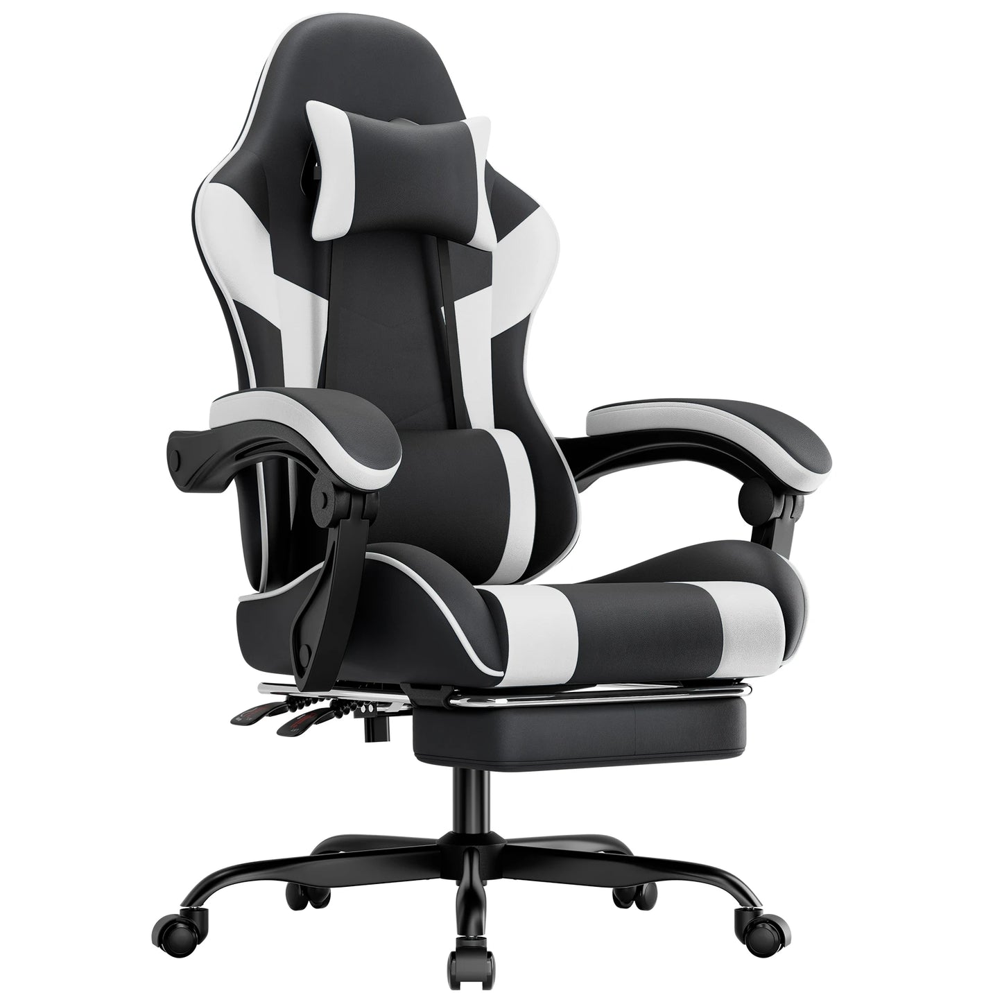 Gaming chairs, office chairs, desk chairs, and swivel chairs. Made with breathable fabric, equipped with 360° swivel casters and seats for easy movement, and featuring soft and comfortable cushions.