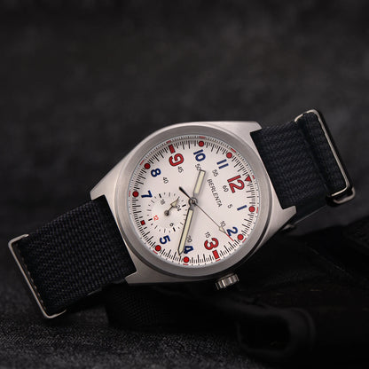 Berlenta VH60 Watch Men 100m Waterproof 316L Steel Wristwatch For Men Top Brand Luxury Male Clock Military Fashion Wrist Wach