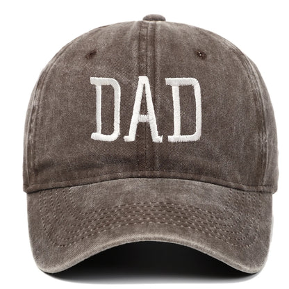 Mom and Dad Embroidered Baseball Hat Retro Sports Running Sunscreen Leisure Daily Versatile Travel Duck Tongue Hat