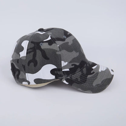 Adjustable Baseball Cap Summer Sunscreen Hat Camouflage Camo Camping Hiking Fishing Caps