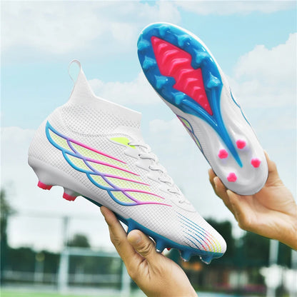 2026 New Superfly FG Football Boots Outdoor Soccer Cleat Black Shoes Soft Sport Professional Shoes Breathable Comfortable Boots