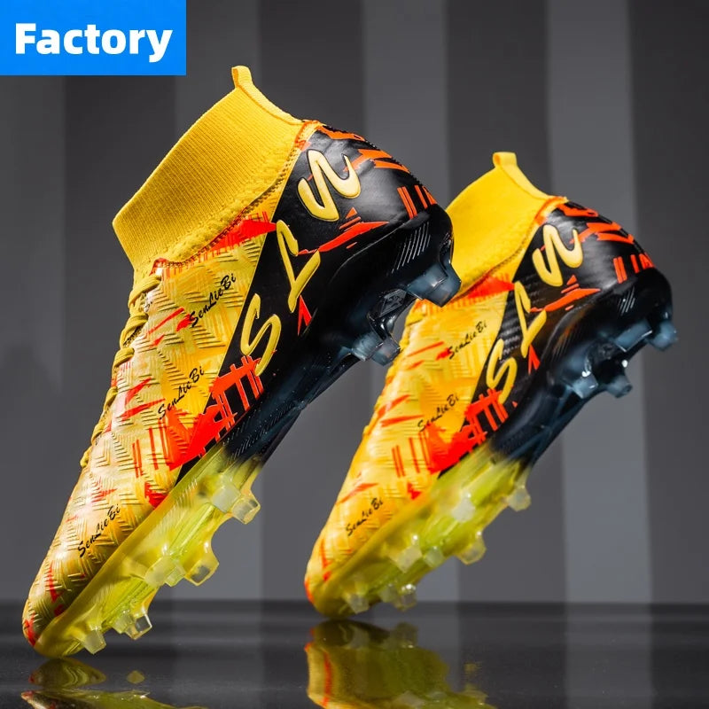 Professional Football Boots Men Soccer Shoes Society Football Cleats FG Ultralight Training Soccer Sneakers Outdoor Sports Shoes