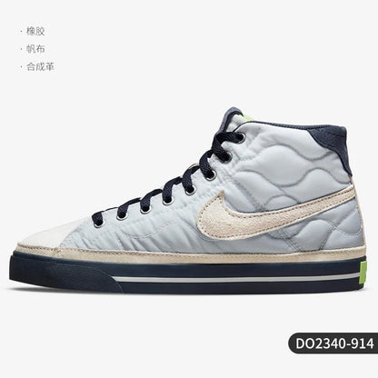 Nike Official Genuine COURT LEGACY MID Unisex Comfortable Sneakers DO2340-914