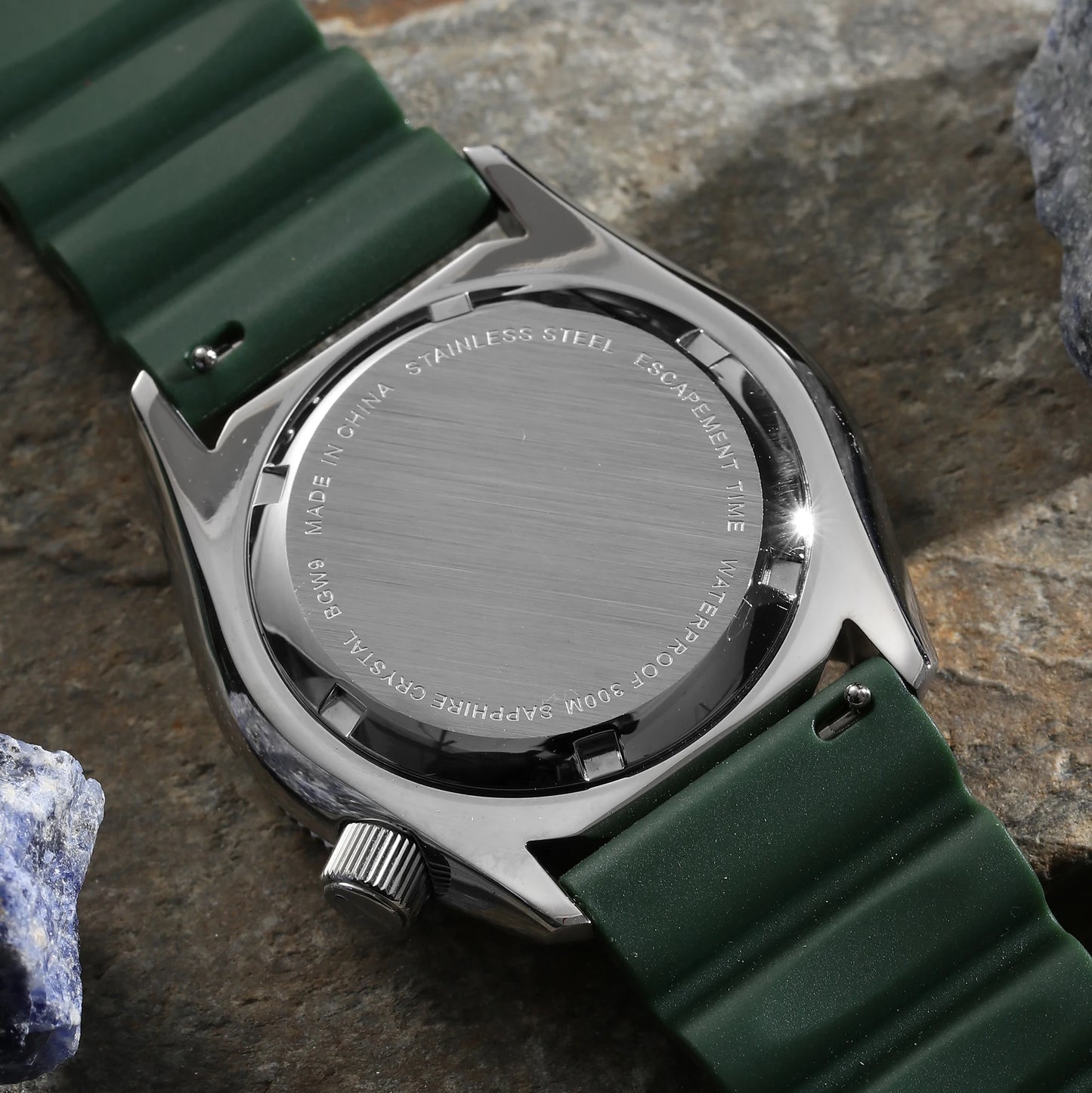 【Escapement Time】Quartz 2S60 Movement Diver Water Sapphire Ceramic Bezel BGW9 300M Waterproof The battery lasts for ten years