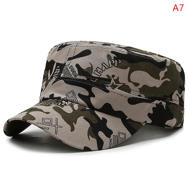 Adjustable Baseball Cap Summer Sunscreen Hat Camouflage Camo Camping Hiking Fishing Caps