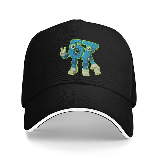 67 Meme Character Brainrot Casual Baseball Cap Summer  Trucker Hat High Quality Outdoor Sports Hip Hop Hats Unisex Baseball Caps