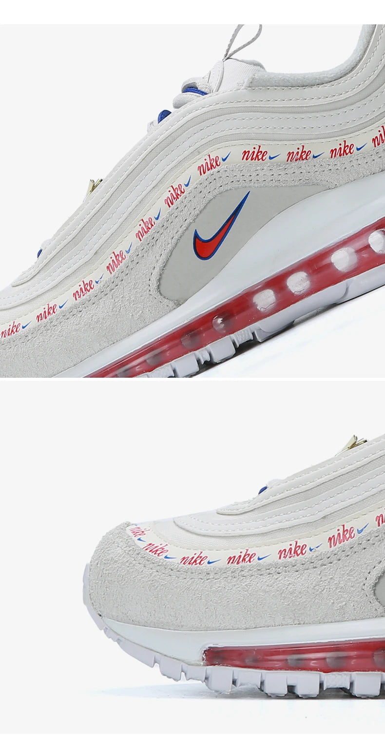 Nike Original AIR MAX 97 Damen-Low-Top-Sportschuhe mit Air-Dämpfung DC4013-001