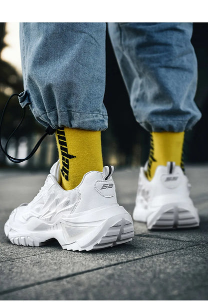 Men's Sport Shoes Casual Fashion Running Sneakers High Quality Breathable Lightweight Outdoor Walking Anti-slip Footwear