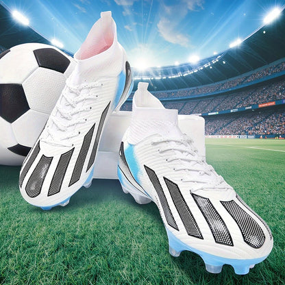 New Men's Football Boots Adult Soccer Field Shoes Teenager Sports Cleats Outdoor Grass Training Boots High-Quality Sneakers