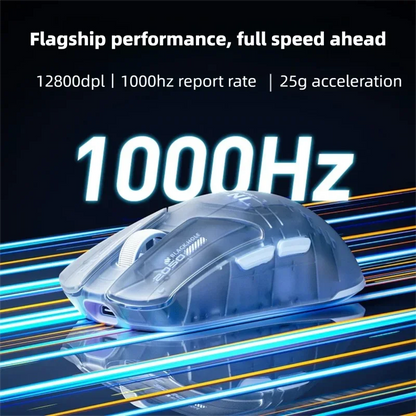 INPHIC INX SE Lightweight Wireless Gaming Mouse 12800DPI Flagship Touch 1000HZ Wireless Mouse Suitable for Desktop Laptops