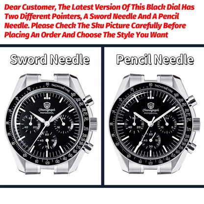 Watchdives New Wd1863 Quartz Men Watch VK63 Chronograph Bubble Sapphire Waterproof 39Mm Steel Top Brand Luxury Business Watch