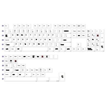KBDiy GMK Modern Dolch Keycaps Retro PBT Keycap Cherry Profile for Cherry Gateron Kailh MX Switches 60 Mechanical Keyboard Gamer