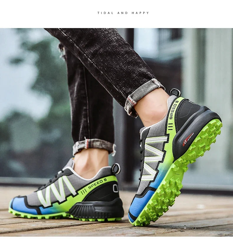 Men's and Women's Cycling Shoes Zapatillas Ciclismo MTB Bike Riding Shoes Motorcycle Waterproof Bicycle Hiking Sneakers for Men