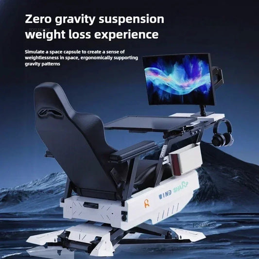 Ergonomic Gaming Chair PC Computer Racing Style Cockpit Lazy Multifunctional Long Sitting Office Home Gamer Furniture 2026