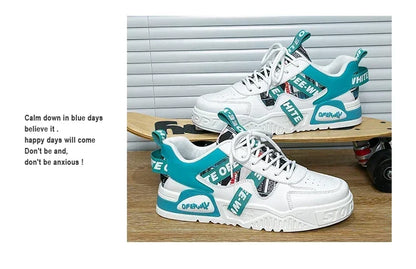 New Skateboard Men's Shoes Summer Sneakers Leather Casual Fashion Outdoor Running Sports Hiking Tennis Platform Designer Luxury