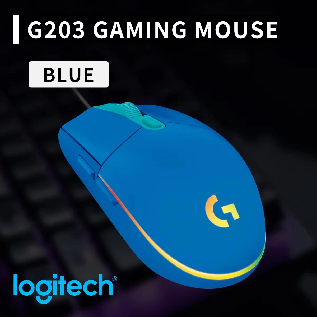 Logitech G305 G304 Gaming Mouse High DPI Precise Positioning Long Lasting Battery Perfect for Home Office Travel PC Gamer