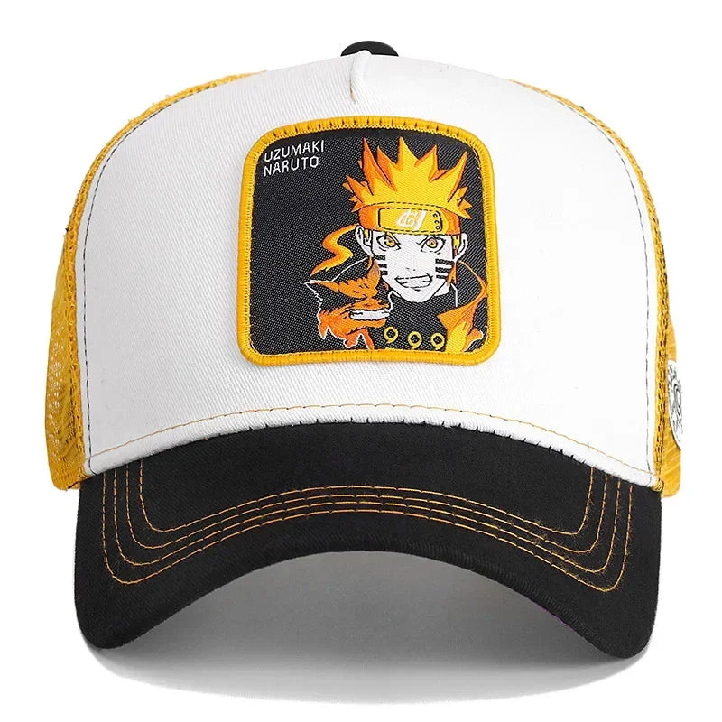 Naruto Snapback bejzbol kapa Uchiha Itachi anime stilovi kapa za muškarce i žene hip hop dad podesiva mrežasta kapa trucker kapa