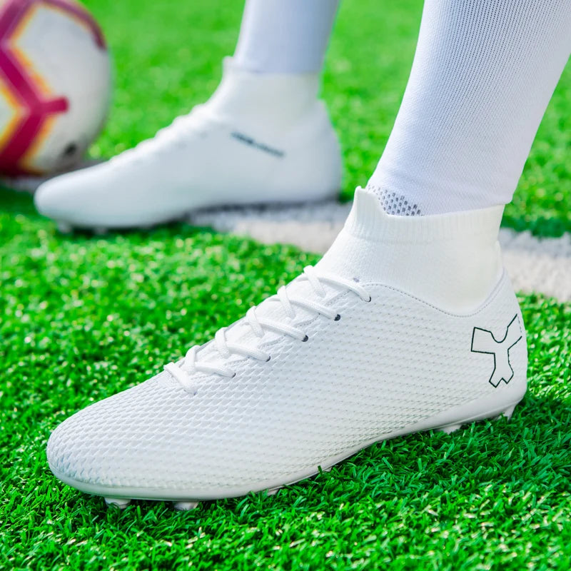 Men's Quality Soccer Shoes Durable Boys Football Boots Lightweight Children Football Shoes Futsal Training Sneakers Soccer Cleats