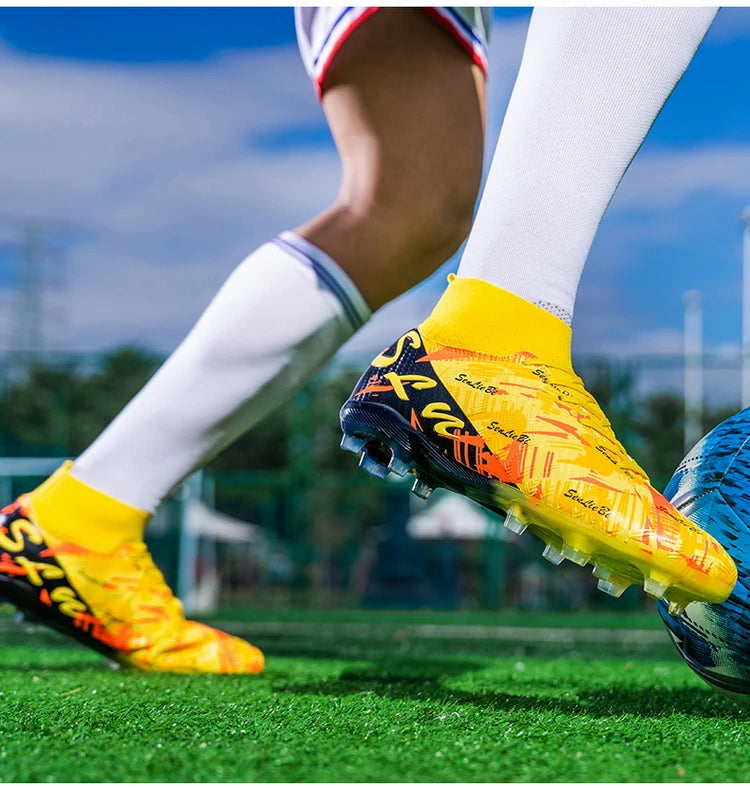 Professional Football Boots Men Soccer Shoes Society Football Cleats FG Ultralight Training Soccer Sneakers Outdoor Sports Shoes