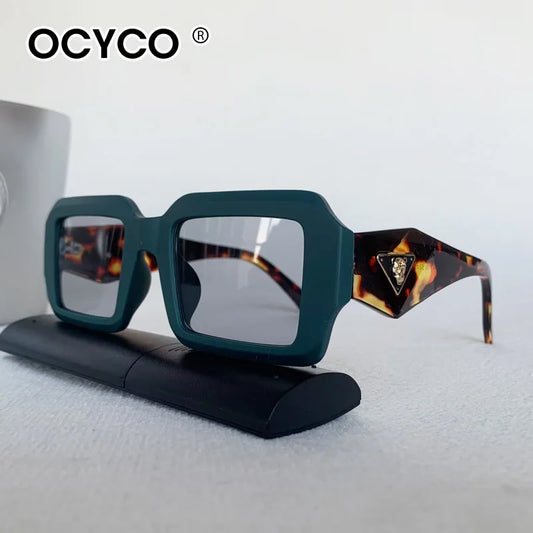 Classic Square Punk Sunglasses Men Women 2025 Luxury Brand Vintage Cycling Sun Glasses for Male Outdoor Steampunk Eyewear UV400