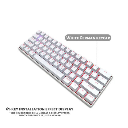 104 Keys Korean French Russian Spanish German Backlit Keycaps For Mx Switch Mechanical Keyboard OEM Profile ABS Key Caps DIY
