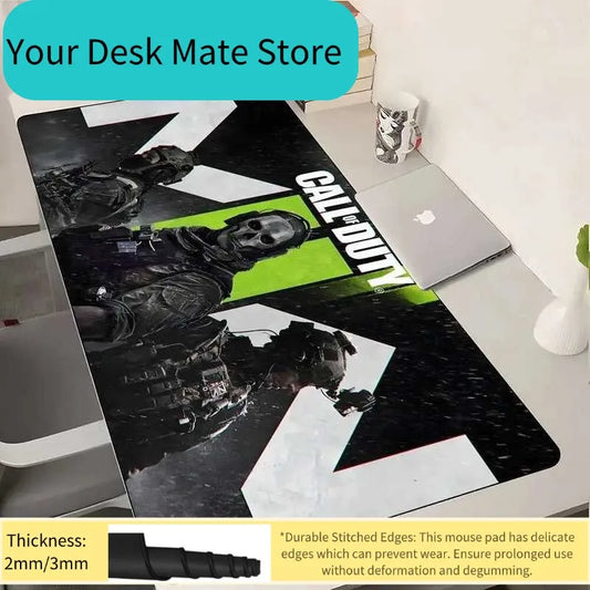 Game Call of Duty Mouse Pad MousePad 900x400 Gaming Accessories Deskmat Desk Mat Game Mats Mause Office Pads Pc Xxl Large