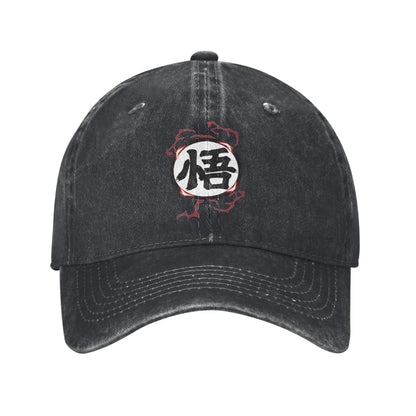 Dragon Ball Master Rosh TURTLE SCHOOL Unisex Baseball Cap Distressed Washed Caps Hat Fashion Outdoor Unstructured Soft Headwear