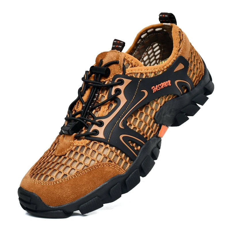 Breathable Outdoor Hiking Shoes Sports Wading Shoes Fishing Men's Shoes Summer Casual Sandals Comfortable and Breathable