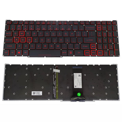 PT-BR Brazil US RU backlit keyboard For Acer Nitro 5 AN515-54 AN515-43 AN517-52 AN517-51 AN517-54 AN715-51 Spain LA IT TR GR FR