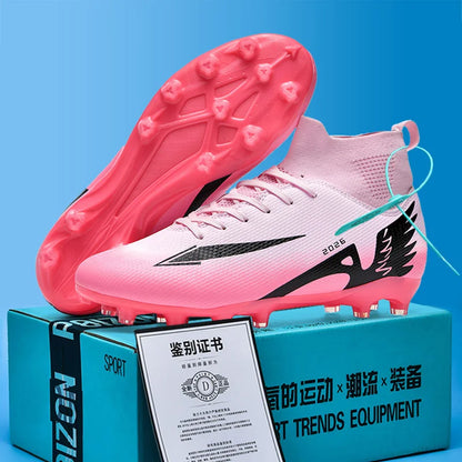 Professional Football Boots Men's Soccer Shoes Adult Society Football Cleats Ultralight Training Soccer Outdoor Sports Sneakers