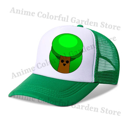 Sprunki Baseballové čepice pro rodiče a děti Anime Kreslené postavičky Hip hop Ploché čepice Muži Ženy Děti Letní móda Ochrana před sluncem Prodyšné čepice Dárky