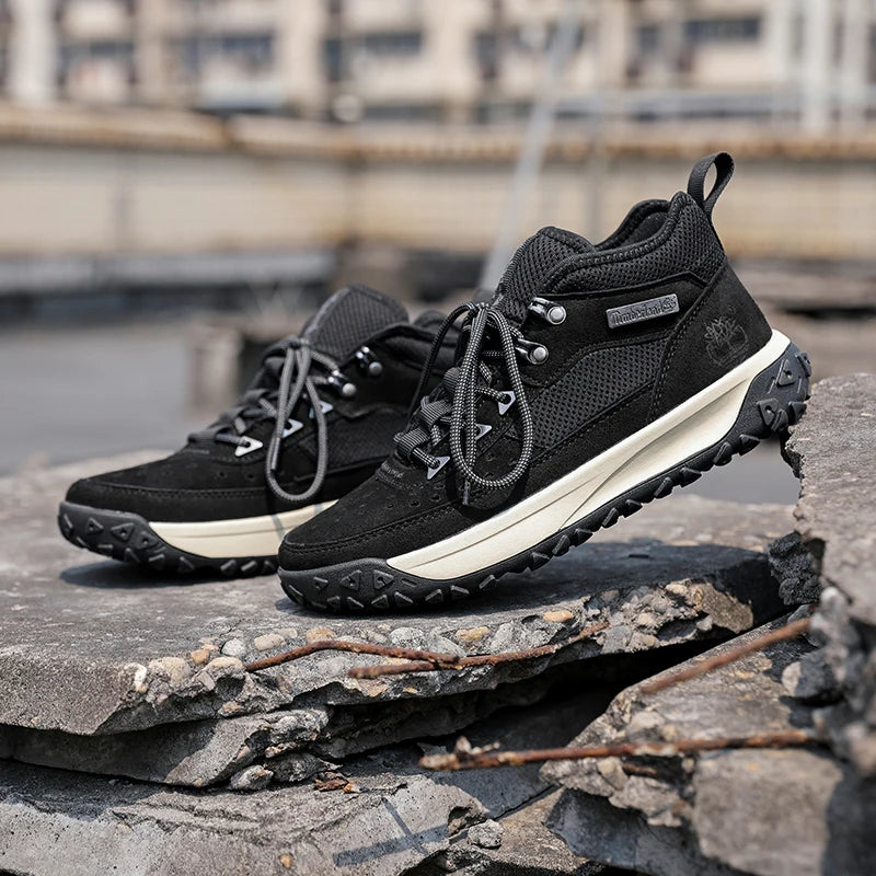2025 Autumn High-Quality Men's Casual Shoes Versatile Trendy Outdoor Wear-Resistant Hiking Shoes Lightweight Soft Sports Shoes