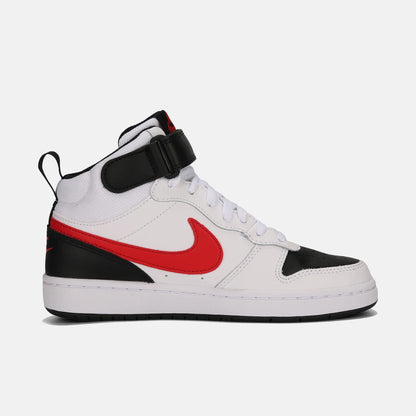 Nike big children's shoes COURT BOROUGH MID 2 (GS) casual shoes CD7782-110
