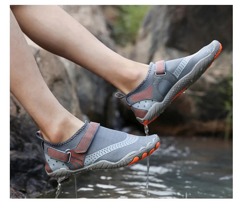 Men Women Water Shoes Aqua Shoes Drainage Beach Sports Swim Sandals Quick Dry Boating Barefoot Diving Fishing Surfing Sneakers