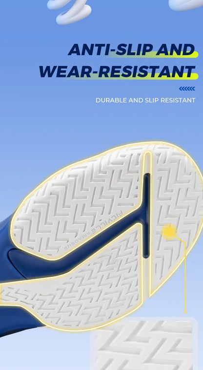 Zapatillas de tenis FitVille para hombre, versión ancha 2E, calzado deportivo profesional de entrenamiento, transpirable y antideslizante, para deportes de raqueta, con soporte para el arco plantar