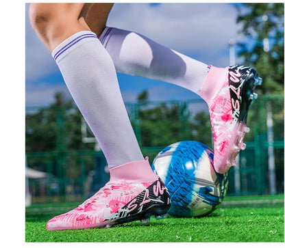 Professional Football Boots Men Soccer Shoes Society Football Cleats FG Ultralight Training Soccer Sneakers Outdoor Sports Shoes
