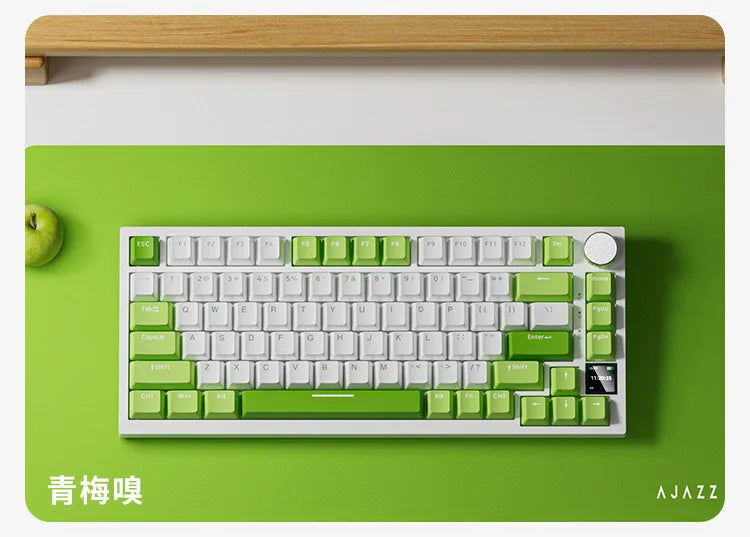 Ajazz AK820/AK820Pro gaming mechanical keyboard Bluetooth 5.1/Wireless/wired c custom keyboard with heat exchange sealed button