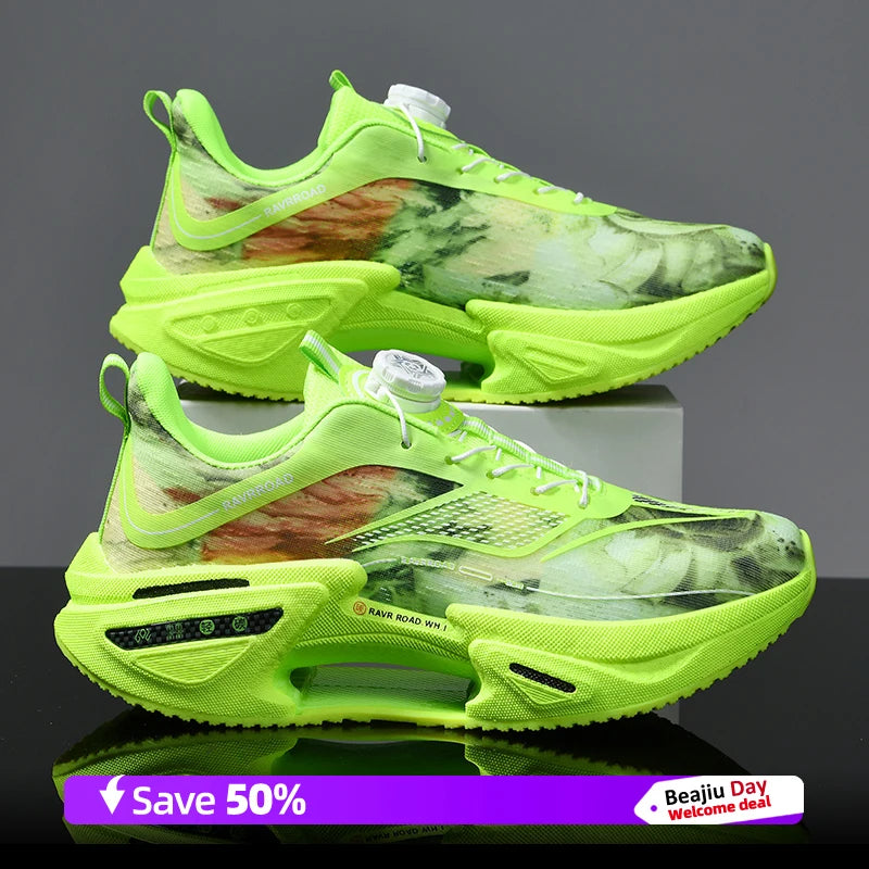 Running Shoes Training Speciality Marathon Men Sports Breathable Lightweight Women's Comfortable Nonskid Leisure Sneakers